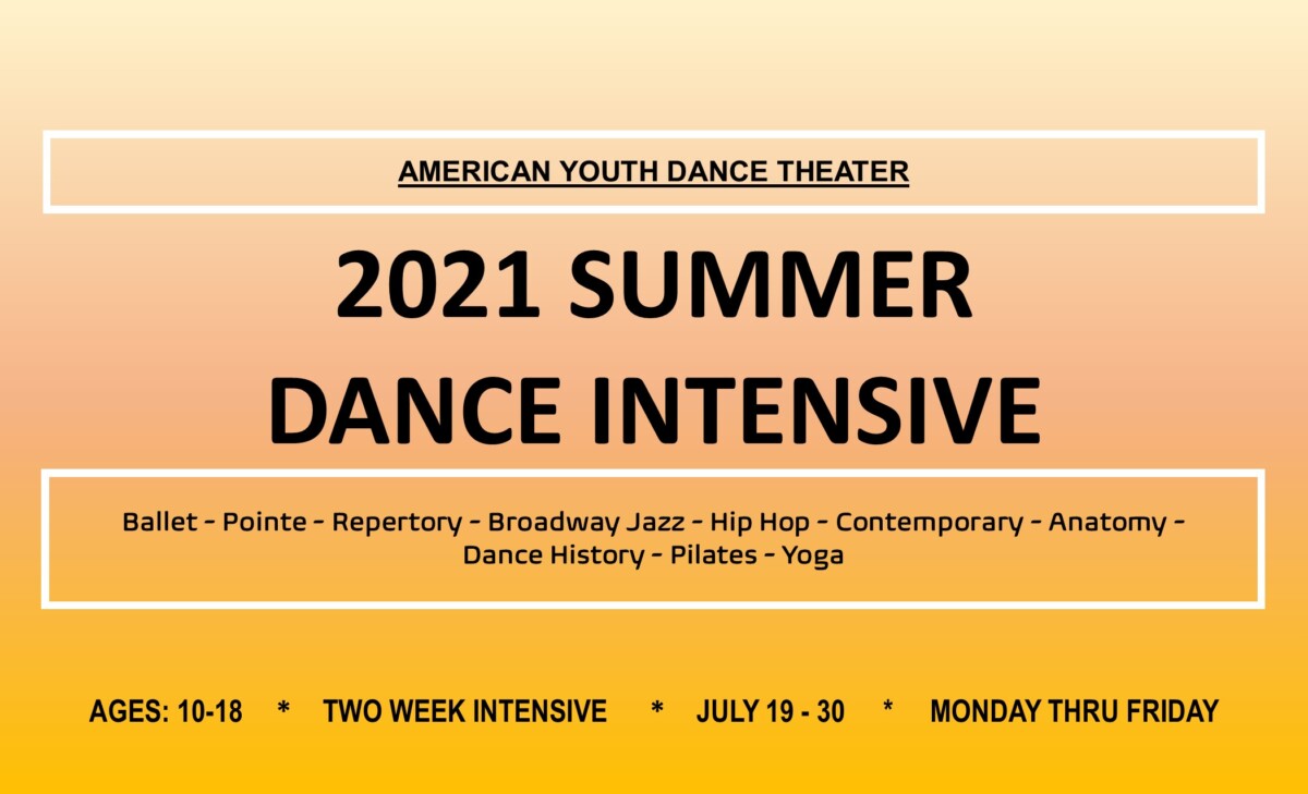 Website Promo Summer Intensive American Youth Dance Theater